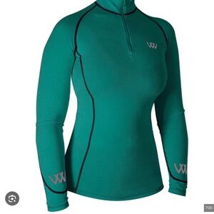 Woof Wear Performance Riding Shirt sz.M green